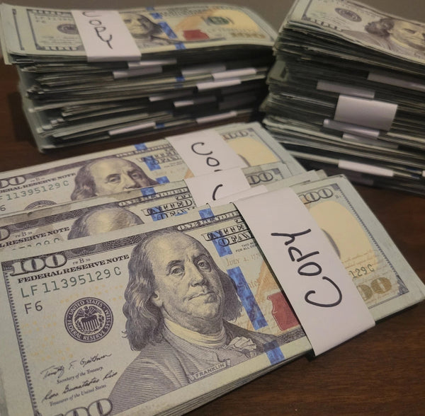 Movie Grade Prop $100 Bills x50