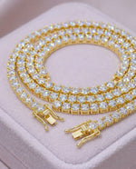 Moissanite Neckalace 925 Sterling Silver