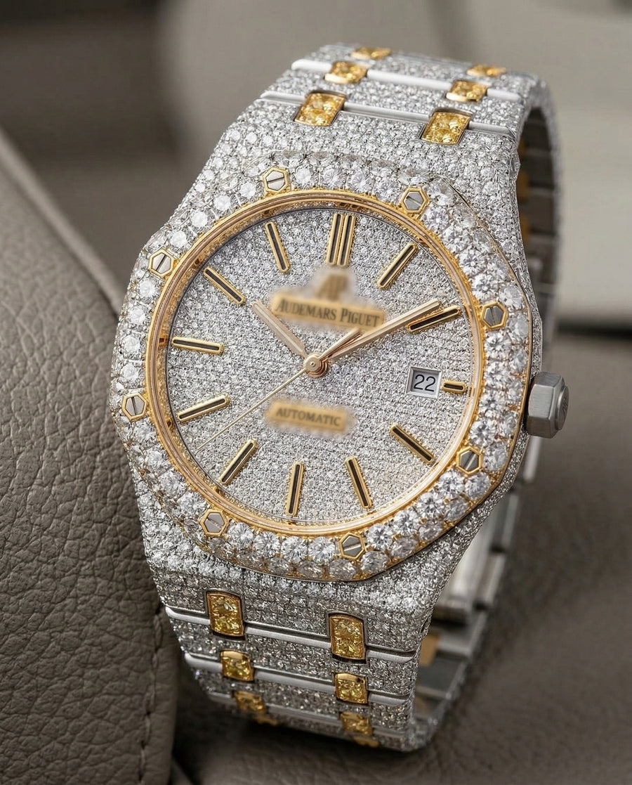 Moissanite AP Styled Watch